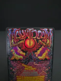 Mount Doom (Borderless Poster) Universes Beyond: the Lord of the Rings Foil - Image 3