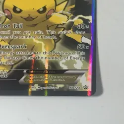 Pokemon Pikachu EX Full Art Holo Black Star Promo XY124 130 HP Card 2016 Pokemon - Image 3