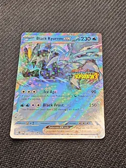 Black Kyurem Ex 048/191 - Surging Sparks Stamped Promo - Pokemon Tcg - NM - Image 1