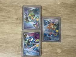 Pokemon Piplup Chimchar Turtwig First Partner Illustration collection Lot of 3 - Image 2