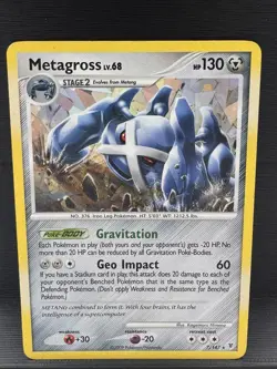 Pokemon TCG Metagross Supreme Victors 7/147 HP - DMG - Image 2
