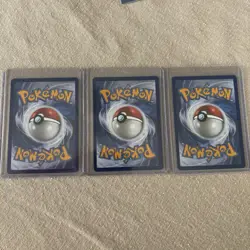 Pokemon 2026 First Partner Illustration Collection Series 1 037- 039 NM - Image 2