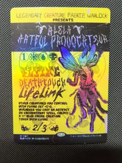 MTG Alela, Artful Provocateur (1197/1431) Secret Lair Drop Series NM FOIL - Image 1