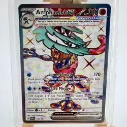 Amphinobi EX 198/167 FA Full Art Carte Pokemon EV06 Mascarade Crepusculaire EV6 - Image 1