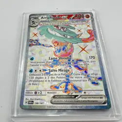 Amphinobi EX 198/167 FA Full Art Carte Pokemon EV06 Mascarade Crepusculaire EV6 - Image 4