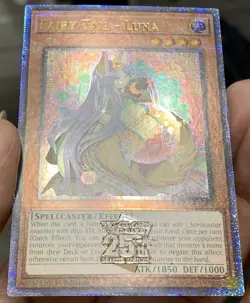 Yugioh Fairy Tail Luna RA01-EN009 Quarter Century Secret Rare 1st NM w/Tracking - Image 5
