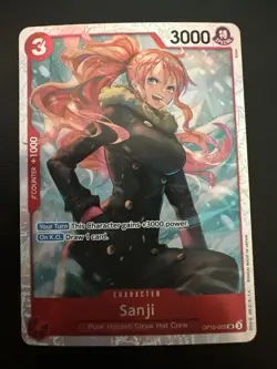 Sanji OP10-005 Royal Blood Foil one piece TCG near mint - Image 1