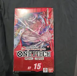 ONE PIECE TCG: Edward Newgate (Red)(ST-15) New/Sealed - Image 1