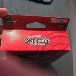 ONE PIECE TCG: Edward Newgate (Red)(ST-15) New/Sealed - Image 5