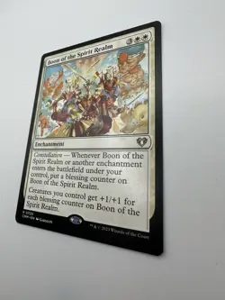 MTG TCG Boon of the Spirit Realm Commander Masters Regular - Image 2