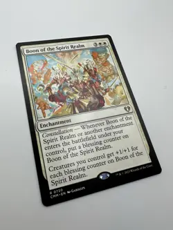 MTG TCG Boon of the Spirit Realm Commander Masters Regular - Image 3