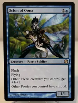 Magic MTG Scion of Oona *Modern Masters* Rare Faerie Un-Played Card - Image 1