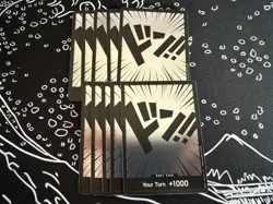 10x One Piece ST21 Don Cards - English - Silver Foil - Playset - TCG - NM/M - Image 1