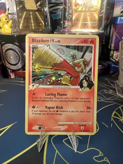 Pokemon TCG Blaziken Holo Rare Card Supreme Victors 2/147fb LV. 50 LP NM - Image 1