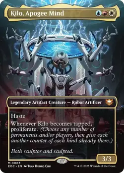 Kilo, Apogee Mind (Borderless) Commander: Edge of Eternities- (Non-Foil)(NM) - Image 1