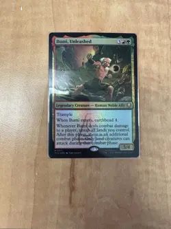 MTG / Bumi, Unleashed / TLA / #211 / FOIL / Mythic / NM - Image 1