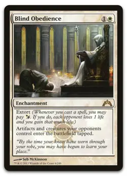 Blind Obedience #6 (LP) Gatecrash GTC Magic MTG - Image 1