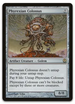 Phyrexian Colossus #16 (NM) Phyrexia vs the Coalition DDE Magic MTG - Image 1