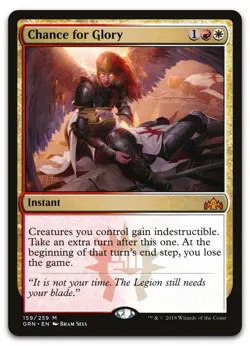 Chance for Glory #159 (NM) Guilds of Ravnica GRN Magic MTG - Image 1