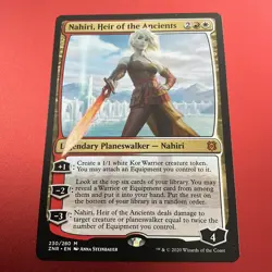 Nahiri, Heir of the Ancients - Zendikar Rising: #230, MTG MM - Image 2