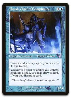 Baral, Chief of Compliance #306 (NM) Time Spiral Remastered TSR Magic MTG - Image 1