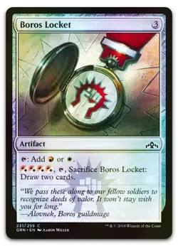 Boros Locket #231 (Foil) (NM) Guilds of Ravnica GRN Magic MTG - Image 1