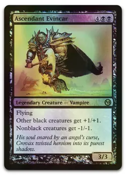 Ascendant Evincar #19 (Foil) (NM) Duels of the Planeswalkers DPA Magic MTG - Image 1