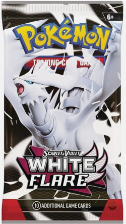 Sealed Black Bolt + White Flare Pokemon SV10.5 Booster Pack Combo New Sealed - Image 3