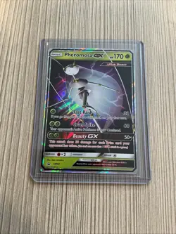 Pokemon Pheromosa GX TCG SM66 Sun & Moon Black Star Promo Card Trading - Image 1