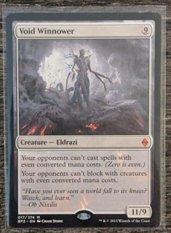 MTG: Void Winnower (Battle for Zendikar)(MYTHIC RARE) - Image 1
