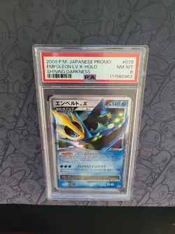 Pokemon: Empoleon LV.x #078/DP-P Holo Japan Shining Darkness 2008 - PSA 8 - E98 - Image 4
