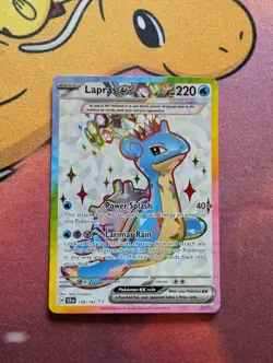 Lapras ex 158/142 - Pokemon TCG Stellar Crown -NM/M Condition - Image 1