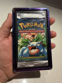 1999 Pokemon FRENCH 1st Edition Base Set Booster Florizarre-Venusaur Sealed - Image 1