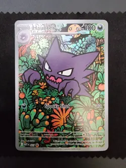 Pokemon TCG Haunter Illustration Rare 027 Promo Mega Battle Deck - Image 1