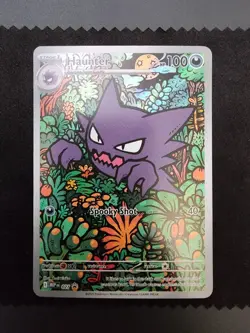 Pokemon TCG Haunter Illustration Rare 027 Promo Mega Battle Deck - Image 1