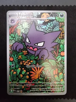 Pokemon TCG Haunter Illustration Rare 027 Promo Mega Battle Deck - Image 1
