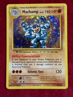 Pokemon TCG Machamp Holo 59/108, Evolutions (NM) - Image 1
