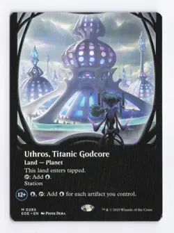 Uthros, Titanic Godcore (Borderless) 0285 (M) MTG Edge of Eternities (EOE) - Image 1