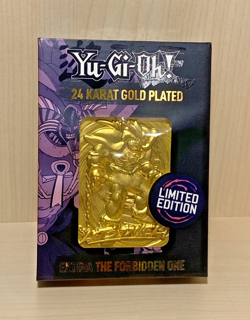 YuGiOh 24 Karat Gold Plated Exodia the Forbidden One | Limited Edition - Image 1