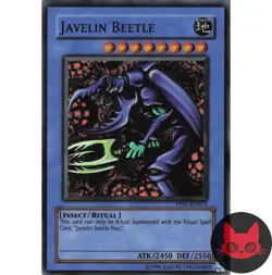 Yugioh Javelin Beetle PP01-EN013 Super Rare LP - Image 1