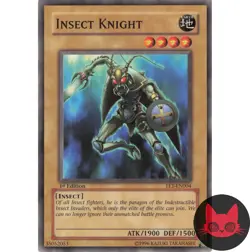 Yugioh Insect Knight FET-EN004 Common 1st Edition NM - Image 1