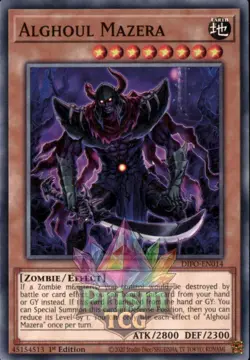 1st Ed Alghoul Mazera DIFO-EN014 Yugioh - Image 1