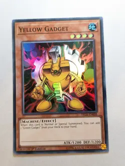 Yellow Gadget - FIGA-EN008 - Super Rare - 1st Edition - Yugioh - Image 1