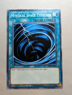 Yugioh 1st Ed - Mystical Space Typhoon SDSA-EN033 Common - Image 1