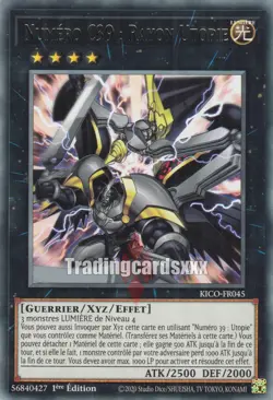 Yu-Gi-Oh! Numero C39 : Rayon Utopie : R KICO-FR045 - Image 1