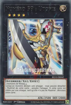 Yu-Gi-Oh! Numero 39 : Utopie : R KICO-FR042 - Image 1