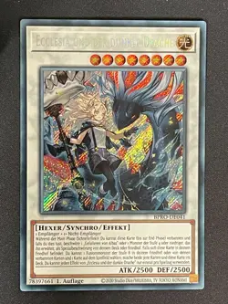 Ecclesia und der dunkle Drache BPRO-DE041 Secret Rare Deutsch NM YUGIOH - Image 1