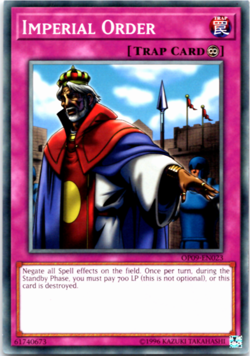 Imperial Order - OP09-EN023 - Common - Yugioh - Image 1