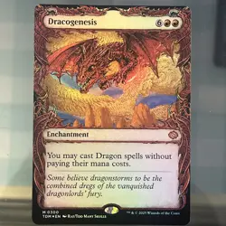 Dracogenesis (0300) (Showcase) Tarkir: Dragonstorm Foil - Image 1
