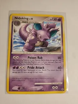 Nidoking 34/132 Secret Wonders Pokemon Non Holo Card - Image 1